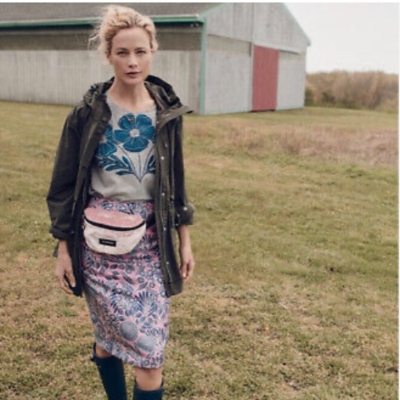 J. Crew Dresses & Skirts - J. Crew X Abigail Borg Silk Slip Skirt Pink Blue Floral Print Size 6 NWOT